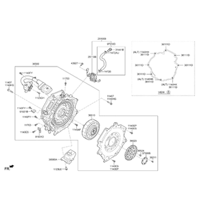 อะไหล่และอุปกรณ์เสริมรถยนต์และรถบรรทุก IONIQ รุ่นใหม่ 97311G2000 - Product Image 2