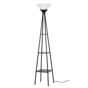 Lampadaire moderne en métal avec finition anthracite et éclairage vers le haut pour salon - Product Image 1