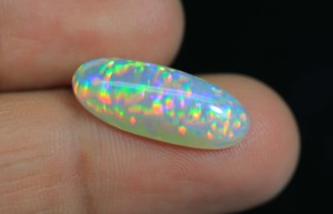 Top Quality Ethiopian Opal Oval 6.Cts Gemstone Cabochon Opal Loose <b>Gems</b> Welo Shiny Natural Loose <b>Stone</b> - Product Image 3