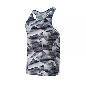 เสื้อกล้ามผู้ชายผ้าฝ้าย 100% พิมพ์ลายตามสั่ง ระบายอากาศได้ดี สไตล์ลำลองสำหรับฤดูร้อน ผลิตในปากีสถาน คุณภาพสูง ขายส่ง - Product Image 4