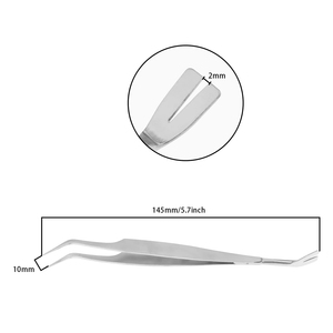 Pinzas para Quitar Garrapatas de Mascotas, 5.5 Pulgadas, Acero Inoxidable, 2 en 1, Herramientas para Quitar Garrapatas de Animales, OEM, Juego de Pinzas para Quitar Garrapatas - Product Image 6