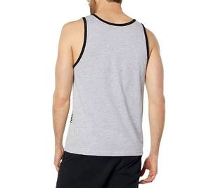 Custom Striped <b>Men</b> Tank Top Performance <b>Gym</b> <b>Vest</b> Breathable Training Singlet Wholesale Streetwear Sleeveless Fitness Wear - Product Image 5