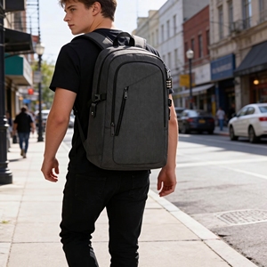 Mochilas Escolares Modernas para Adolescentes, Personalizadas con Rayas de Colores, Cierre de Cremallera, Poliéster, Gran Capacidad, Duraderas, Impermeables, para Viajes Diarios al Aire Libre - Product Image 5