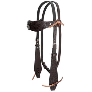 Heavy Duty Leather Material Horse Bridles <b>Equestrian</b> Use Adjustable Horse Riding Bridles In Wholesale - Product Image 2