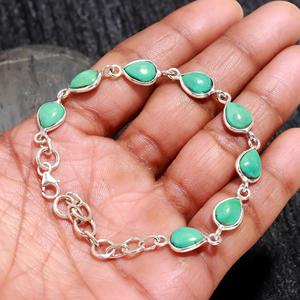 Top Grade Best Seller Arizona Turquoise <b>Bracelet</b> 925 Sterling <b>Silver</b> Gemstone Women Fine Jewelry for Women At Wholesale Price - Product Image 2