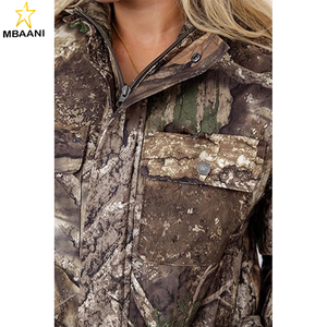 Women’s <b>Camo</b> Insulated Hunting Parka - Water Resistant Cold Weather <b>Jacket</b>, Ultra-Quiet & Rugged - Product Image 3