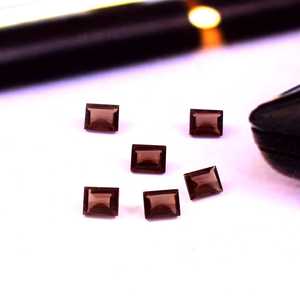 ควอตซ์สโมคกี้สีน้ำตาลธรรมชาติขนาด 3x6 มม. รูปทรงบาแกตต์เจียระไนแบบเหลี่ยมเพชรพลอย คุณภาพ AAA++ สำหรับทำเครื่องประดับ ขายส่งจำนวนมาก - Product Image 3