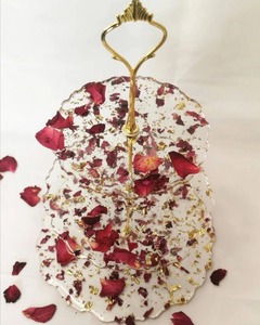 Base para Pastel y Bandeja para Servir Postres de Resina Ecológica con Forma Personalizable, Duradera para Fiestas - Product Image 4