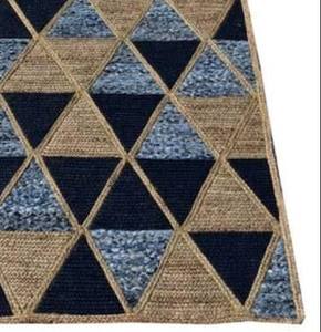 Tapis et moquettes tressés modernes en jute et coton, fabriqués à la machine, pour salon - Écologiques et adaptés aux animaux domestiques - Product Image 4