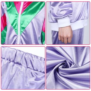 Chándal de invierno de poliéster de buena calidad con cremallera, de dos piezas, para entrenamiento físico y running 2026, con logotipo duradero y cortavientos. - Product Image 5