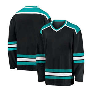 Camisetas de Hockey sobre Hielo, Colores Personalizados, Todas las Tallas, 100% Poliéster, Fabricante, Transpirables, Antibacterianas, Uniformes Deportivos para Equipos - Product Image 3