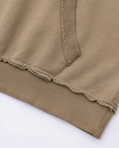 Men's Gradient <b>Distressed</b> Unique Stitching Multi Season Casual <b>Top</b> Customizable Vintage Wash 100%Cotton Pullover Hoodie - Product Image 5