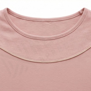 เสื้อเชิ้ตทำงานผู้หญิงมาใหม่ แฟชั่นฤดูใบไม้ผลิและฤดูใบไม้ร่วง ลายพิมพ์ทันสมัย สไตล์ลำลอง ชุดเดรสผู้หญิง ผ้าซาตินปักเลื่อม น้ำหนัก 240 กรัม ผ้าฝ้าย 100% - Product Image 4