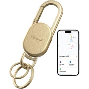 Portachiavi Carabiner in Acciaio Inossidabile Premium Resistente con Localizzatore Anti-Smarrimento Integrato per Chiavi Auto - Product Image 1