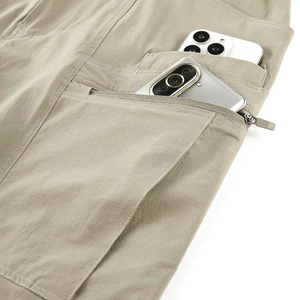 <b>Waterproof</b> Cargo Pants Durable Outdoor Casual Mid Lightweight Breathable Quick Dry 100% Cotton Performance Hiking <b>Trousers</b> - Product Image 6