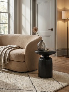 Mesa de Centro Redonda Moderna Soulful Space de 40 cm de Diámetro, Diseño Minimalista, Muebles para Sala de Estar, Mesa Auxiliar Decorativa Hecha a Mano - Product Image 5