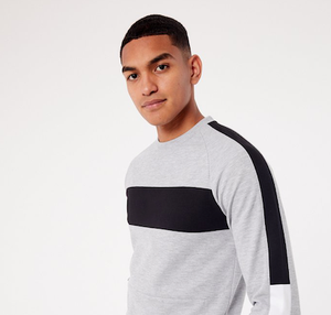 Men's <b>High</b> Quality 100% Polyester Fleece Fabric Long Sleeve <b>T</b>-<b>Shirt</b> <b>Neck</b> Custom Printed Anti-Wrinkle Quick Dry Breathable Casual - Product Image 2