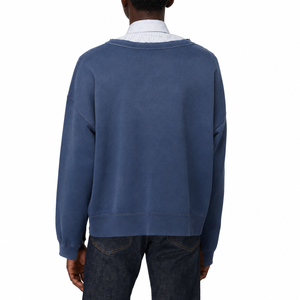 Sudadera con Capucha Personalizada, Estilo Vintage, Lavada y Desgastada, Color Sólido |   Sudadera de Felpa Francesa Gruesa, Corte Regular, 100% Algodón - Product Image 2