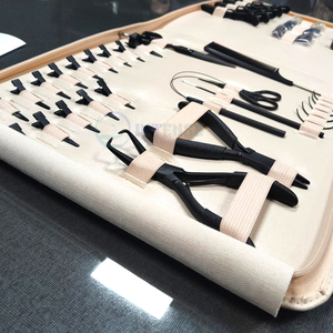 Professional Stainless Steel Hair <b>Extension</b> Tools Kit Salon Use Lightweight Reusable Pliers Pulling Needle Loop Tool <b>Beads</b> Micro - Product Image 3