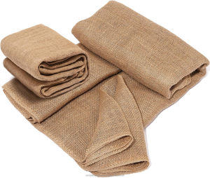 Tissu en jute 100% naturel et écologique, 260g/m², largeur 40 pouces x 160 pieds, rouleau de toile de jute 9oz, Bangladesh, durable et biodégradable - Product Image 3