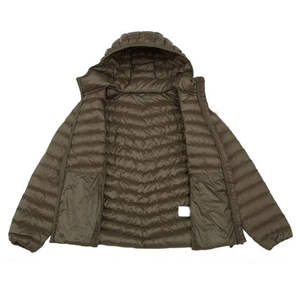 เสื้อแจ็คเก็ตพัฟเฟอร์ผู้หญิงสำหรับฤดูหนาว ขายส่ง แบบซิป ผ้าถัก คุณภาพสูง ผลิตจากโรงงาน รับผลิตแบบ OEM - Product Image 3