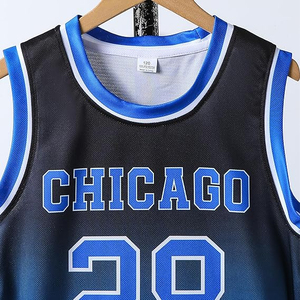 Maillot de basket-ball pour hommes, personnalisé, écologique, léger, respirant, séchage rapide, dernier design, polyester, haute qualité, prix bas - Product Image 3