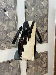 Bolso Tote de Cuero Genuino Hecho a Mano con Pelo de Vaca, Bolso de Hombro de Moda para Mujer con Cierre de Cremallera, Verano Otoño LHTB-0056 - Product Image 3