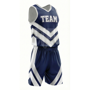 Maillot de basket-ball personnalisé pour les jeunes, avec numéros d'entraînement, short et maillot réversibles, uniforme de basket-ball pour enfants - Product Image 1