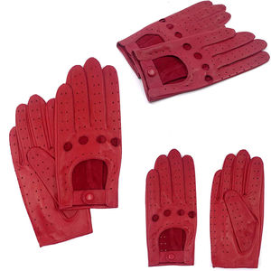 ถุงมือขับรถ JINAH EXPERTS-00 ถุงมือหนังแกะสำหรับฤดูหนาว ให้ความอบอุ่น ระบายอากาศได้ดี บุขนแกะ กันลม ถุงมือหนังแท้คุณภาพสูง - Product Image 4