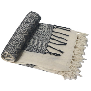 Serviette turque 100% coton, serviette jacquard Fouta avec votre logo et design personnalisés au prix le plus bas, fabricant en Inde. - Product Image 6