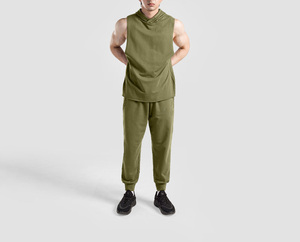 Wholesale Compression <b>Shapewear</b> <b>Bodysuit</b> Men's Tank Top Tummy Control Slimming Body Shaper 100% Cotton Anti-Pilling - Product Image 1