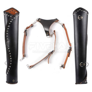 Premium Leather Archery <b>Quiver</b> Lightweight Durable Design Adjustable Strap Outdoor Practice And Hunting Use Equipment - Product Image 6