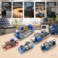 Module convertisseur abaisseur DC-DC réglable Stock LM2596S LM2596HV 3A, régulateur de tension 24V 36V vers 12V 5V 3.3V
