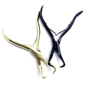 ชุดอุปกรณ์ต่อผมแบบถักมือใหม่เอี่ยม สีทอง พร้อมอุปกรณ์ต่อผมสแตนเลสอย่างดี กล่องสีดำ  รับสกรีนโลโก้ - Product Image 5