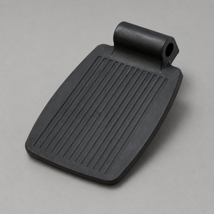 EMCO Used Tire Wheelchair <b>Footrest</b> Spare Part Plastic Black Model E-PF - Product Image 1
