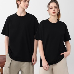 T-shirt Homme Oversize à Épaules Tombantes en Coton Manches Courtes Streetwear Coupe Ample Décontracté Confortable Respirant - Product Image 2