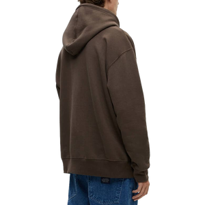 เสื้อฮู้ดดี้คุณภาพสูง ผ้าฝ้าย 100% ทรงหลวม ไหล่ตก ปักโลโก้ได้ตามต้องการ แบบเรียบ หนานุ่ม ไซส์ใหญ่ - Product Image 2