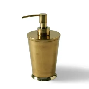 High on Trend New Premium Luxury Waterproof Metal Brass Soap Dispenser for Hotel & Home Bathroom Use - Product Image 4
