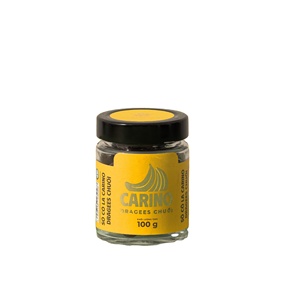 Marca LEGENDARY, Fruta Seca Negra Recubierta de Chocolate Semidulce, con 12 Meses de Duración - Product Image 1