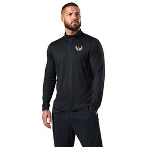 Camiseta Deportiva de Manga Larga con Cierre de Cremallera para Hombre, Ligera, para Entrenamiento, Running, Gimnasio y Actividades Deportivas - Product Image 1
