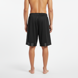 Shorts de sport d'été pour hommes, haute qualité, vente en gros, logo personnalisé imprimé, shorts de basketball en toile, 100% coton uni, séchage rapide - Product Image 4