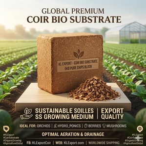 Bloque de Turba de Coco Triple Lavado, Premium, Ecológico, para Cultivo de Plantas, Flores, Alta Retención de Agua - Product Image 1