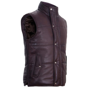 Chaleco/Chaqueta de Cuero Acolchado para Hombre, Diseño Personalizado Premium, Transpirable, Impermeable, Cortavientos, Ropa Deportiva de Invierno, Tallas Grandes, para Motocicleta - Product Image 4