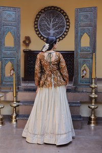 Trajes pakistaníes de moda para mujer, lehenga con top con bordados, estilo fiesta, corte regular, para todas las temporadas - Product Image 3