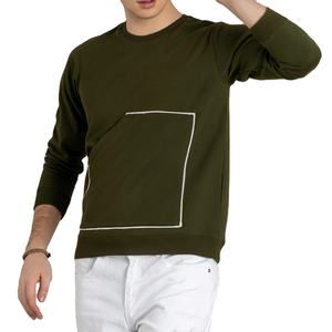 Sweat-shirt pour homme de nouvelle conception, respirant, de haute qualité, avec impression de logo personnalisée, léger, uni, couleur unie, BY BS 2026 - Product Image 2
