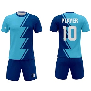 Conjunto de Camiseta de Fútbol con Patrón de Rayos Amarillos y Negros para Hombre, Manga Corta, Absorbe la Humedad, 100% Poliéster, Uniforme, Talla Adulto 10 - Product Image 4