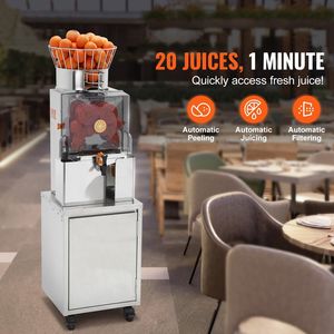 Spremiagrumi Automatico Commerciale da 120W in Acciaio Inox con Rubinetto, per 25 Arance al Minuto, 110V - Product Image 2