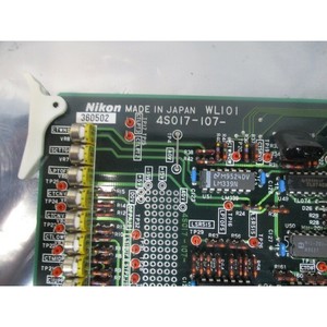 Carte PCB de convertisseur analogique/numérique Nikon 4S017-107 - Équipements et pièces semi-conductrices d'occasion fiables à l'échelle mondiale chez - Product Image 1