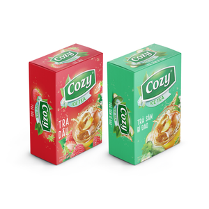 ผู้ผลิตขายส่งชา ISO ทันทีอร่อยชา Boba ผงติดซองติดบรรจุภัณฑ์ลิ้นจี่ชาดํา - Product Image 4