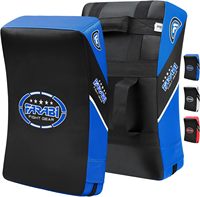 Cible de frappe en cuir PU EVA Farabi, durable, écologique et souple, pour entraînement de boxe, MMA, Muay Thai
